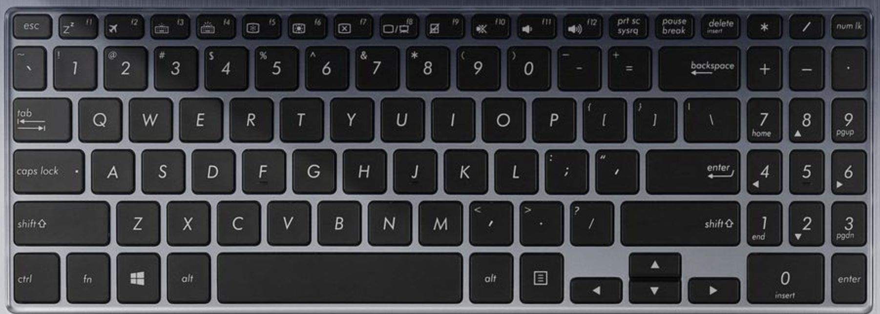 Asus Vivobook TP510UF Keyboard Key Replacement