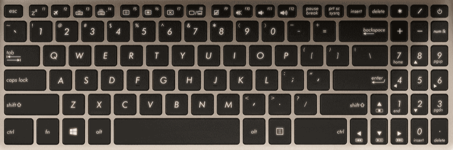 Asus VivoBook Pro 17 N705UN Keyboard Keyboard Key Replacement