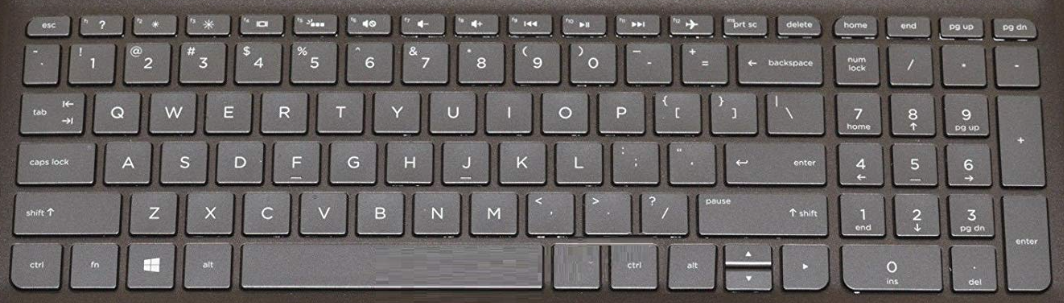 HP 857285-001 Keyboard Keys Replacement 