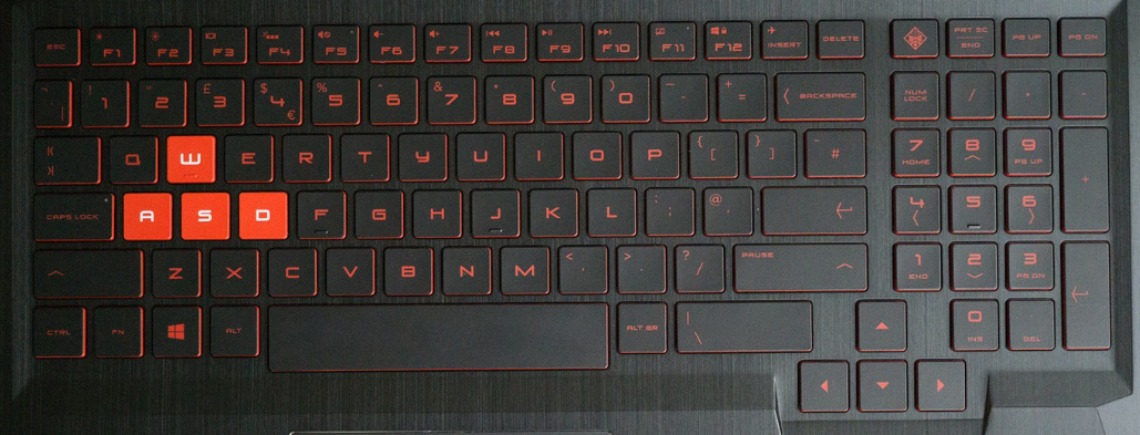 HP OMEN 15-CE000 Keyboard Keys Replacement