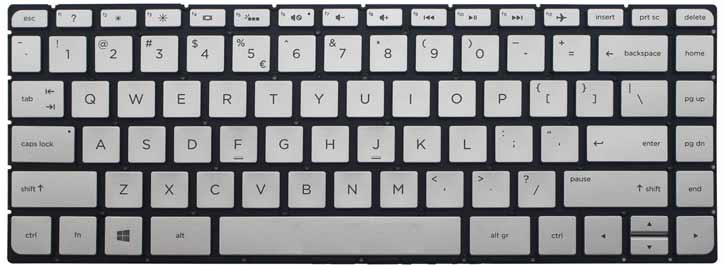 HP 13-AC076NR Keyboard Key Replacement