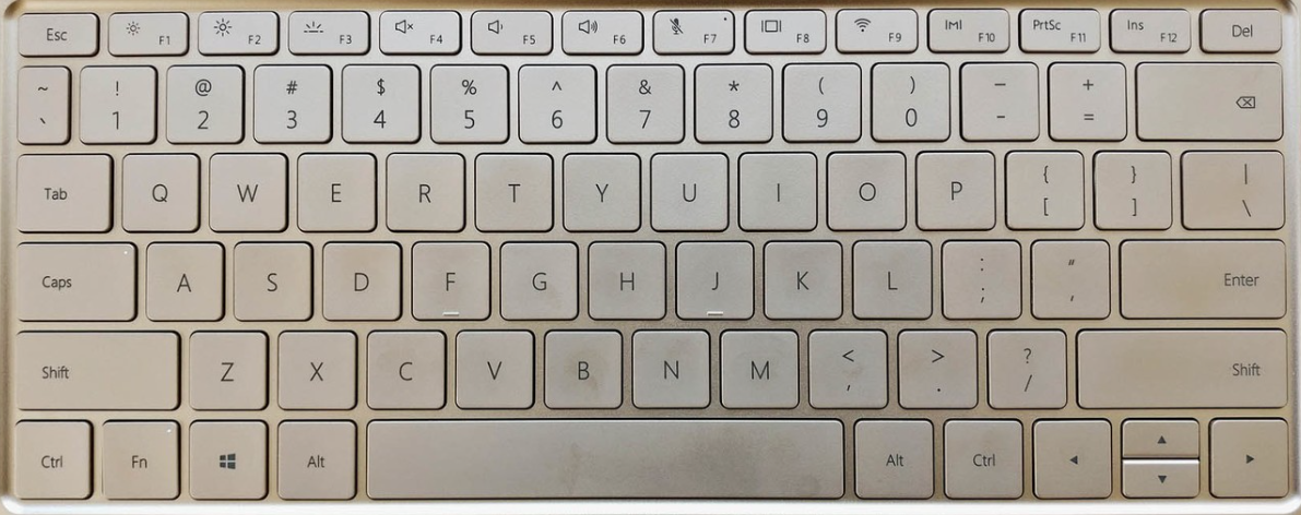 Huawei MateBook X keyboard Key Replacement