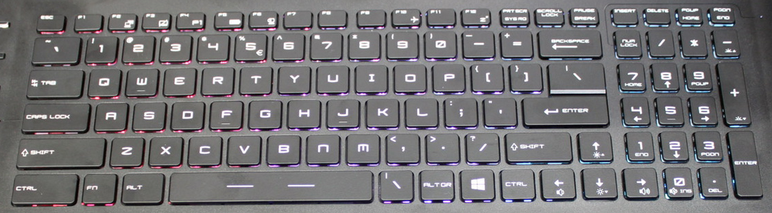 MSI GP73 Laptop Keyboard Key Replacement