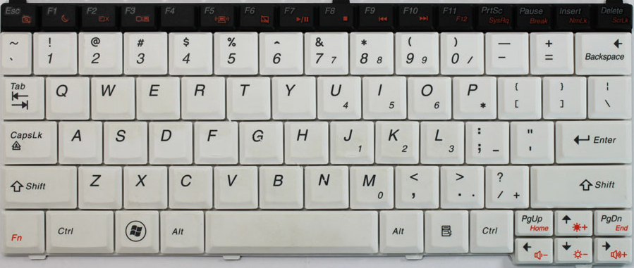 Lenovo S10-3 Laptop Keyboard Key Replacement
