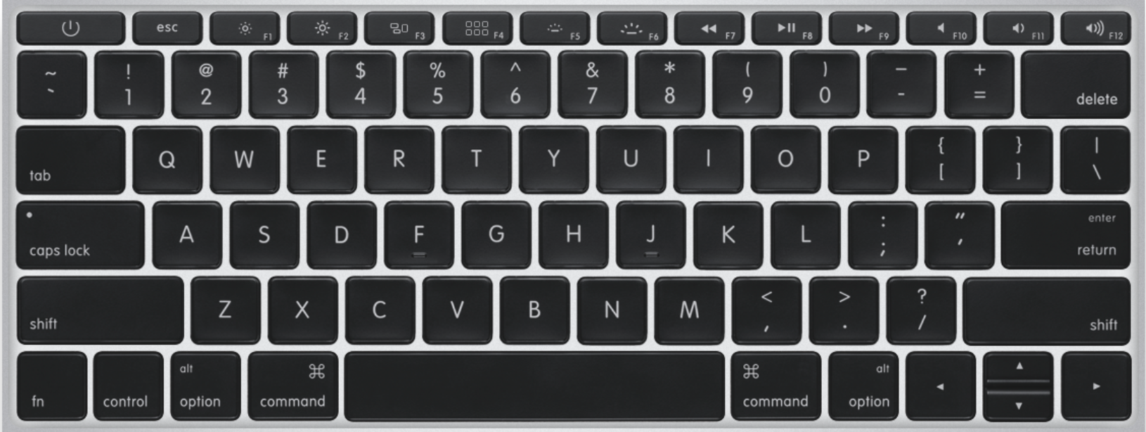 apple 12" macbook keyboard key replacement butterfly