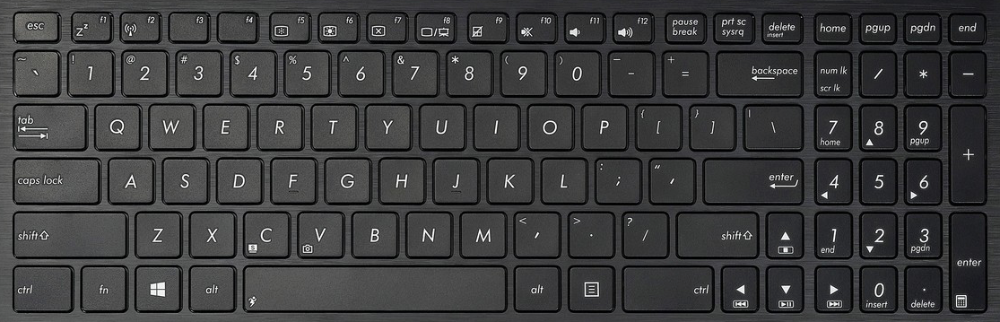 Asus X551m keyboard key replacement