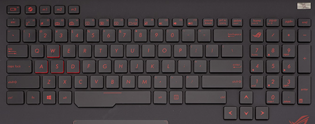 Asus G751JT keyboard key replacement