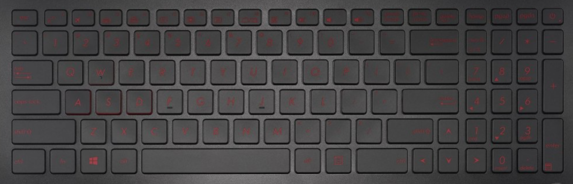 Asus G501VW Keyboard Keys Replacement 