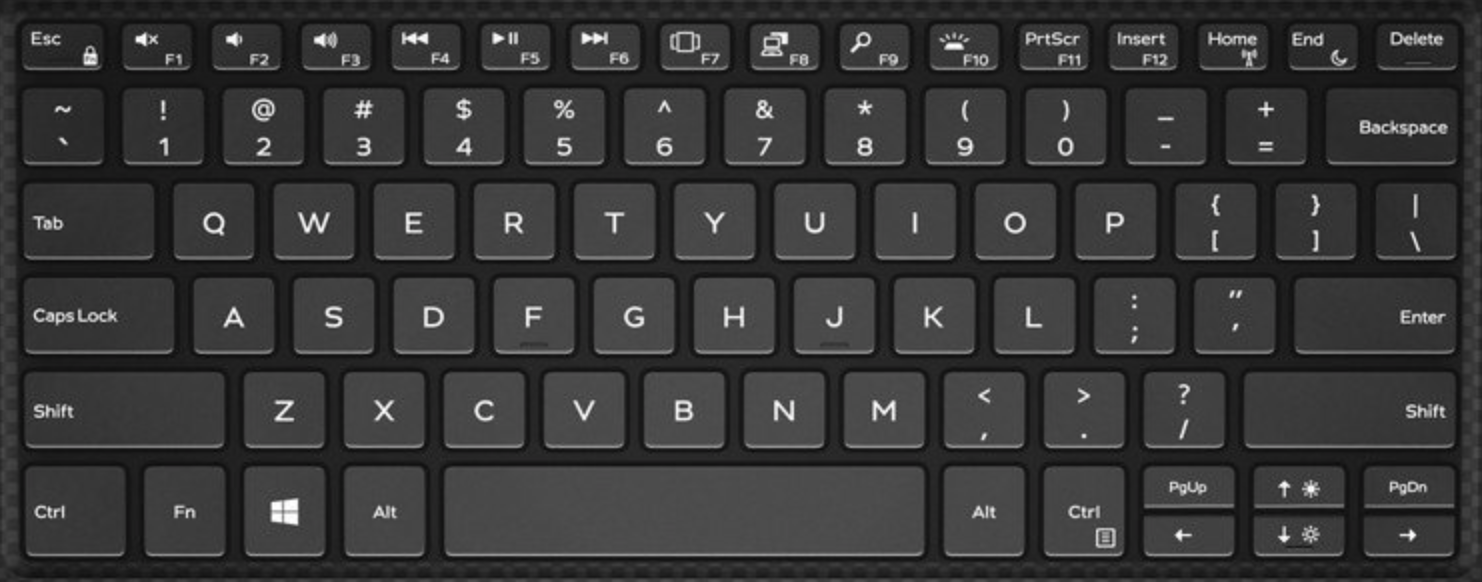 13 5000 Series  keyboard key