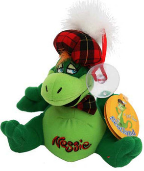Cute Loch Ness Soft Toy Nessie Car Window Mascot Toy with Window Sucker Cute Loch Ness Soft Toy Nessie Car Window Mascot Toy with Window Sucker