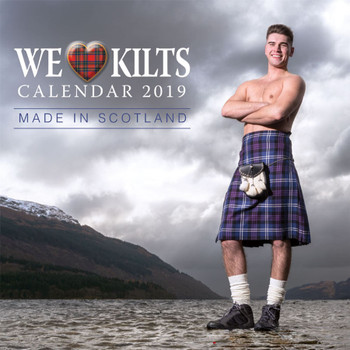 We Love Kilts Calendar Made in Scotland We Love Kilts Calendar Made in Scotland