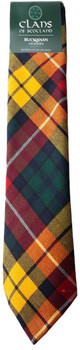 Buchanan Modern Clan 100% Wool Scottish Tartan Tie Buchanan Modern Clan 100% Wool Scottish Tartan Tie