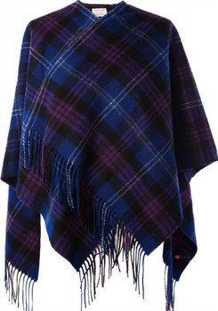 Ladies Mini Lambswool Cape in Heritage Of Scotland Tartan Ladies Mini Lambswool Cape in Heritage Of Scotland Tartan