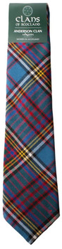 Anderson Clan 100% Wool Scottish Tartan Tie Anderson Clan 100% Wool Scottish Tartan Tie