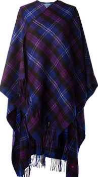 Ladies Serape Cape 100% Lambswool Heritage Of Scotland Tartan Ladies Serape Cape 100% Lambswool Heritage Of Scotland Tartan