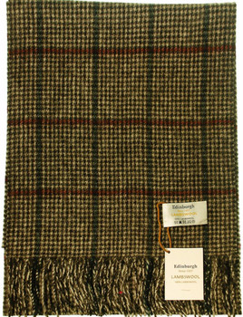Scarf 100% Lambswool Edinburgh Brand 1436 in Bordeaux Chidori Check Scarf 100% Lambswool Edinburgh Brand 1436 in Bordeaux Chidori Check