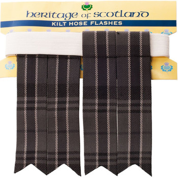 Kilt Flashes Hamilton Grey Tartan Kilt Flashes Hamilton Grey Tartan