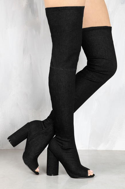 Beyond Obsessed - Black Denim Beyond Obsessed - Black Denim