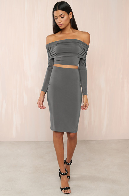 Made You Look Top - Grey Made You Look Top - Grey