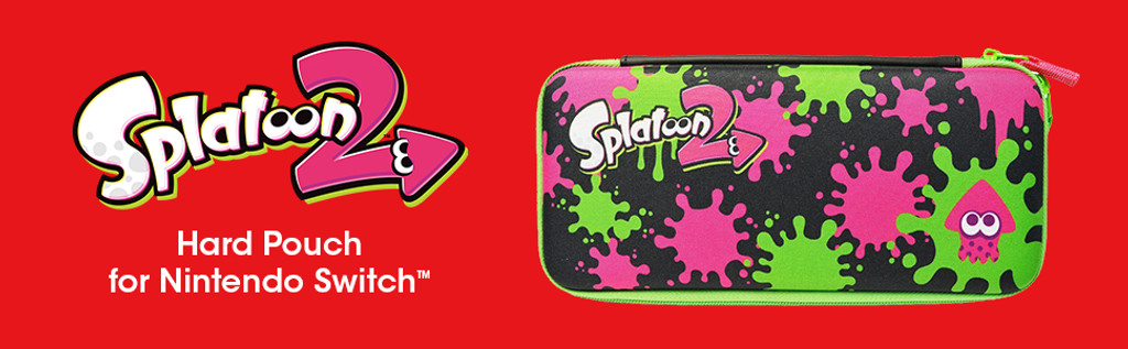Splatoon 2 Hard Pouch for Nintendo Switch