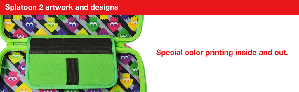 Splatoon 2 Hard Pouch for Nintendo Switch