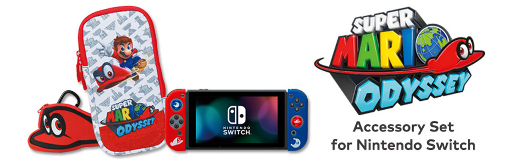 Super Mario Odyssey Accessory Set for Nintendo Switch