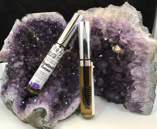 Vegan Pure Organic Jamaican Black Castor Oil Eyelash Serum in Mascara Tube