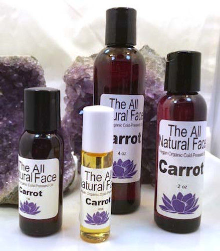 Carrot Seed Oil Vegan Organic Cold Pressed 100% Pure