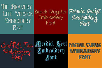 20 PES Font Bundle - Volume 2 - 20 Machine Embroidery Fonts 20 PES Font Bundle - Volume 2 - 20 Machine Embroidery Fonts