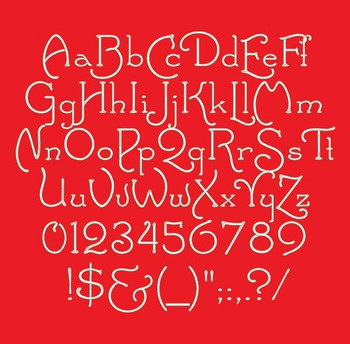 Santa's Sleigh Full Machine Embroidery Font Now Includes BX Format! Santa's Sleigh Full Machine Embroidery Font Now Includes BX Format!