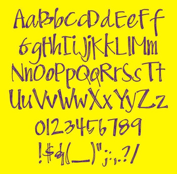 Scruffy Angel Machine Embroidery Font Now Includes BX Format! Scruffy Angel Machine Embroidery Font Now Includes BX Format!