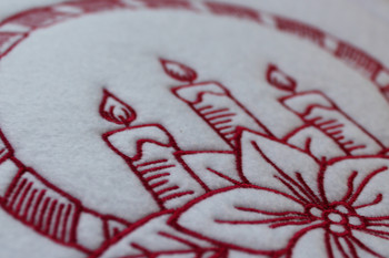 Christmas Redwork Collection of 12 Machine Embroidery Designs in Stitched Christmas Redwork Collection of 12 Machine Embroidery Designs in Stitched