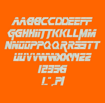 Metal Gear Machine Embroidery Font - Now Includes BX Format! Metal Gear Machine Embroidery Font - Now Includes BX Format!