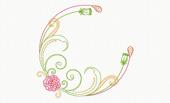 Beautiful Butterfly and Floral #01 Machine Embroidery Design Beautiful Butterfly and Floral #01 Machine Embroidery Design