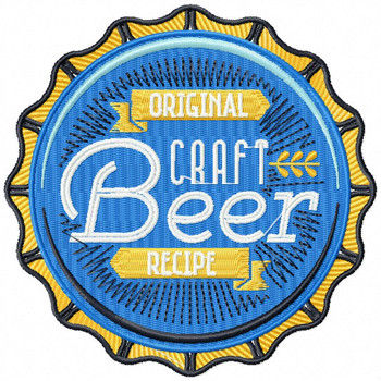 Original Craft Beer Recipe - Craft Beer Hobby Collection #02 - Machine Embroidery Design Original Craft Beer Recipe - Craft Beer Hobby Collection #02 - Machine Embroidery Design