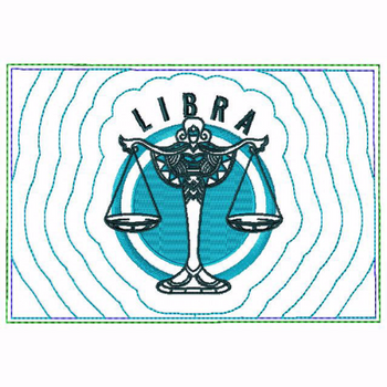 Libra Zodiac Small Money Purse - In The Hoop Machine Embroidery Design Libra Zodiac Small Money Purse - In The Hoop Machine Embroidery Design