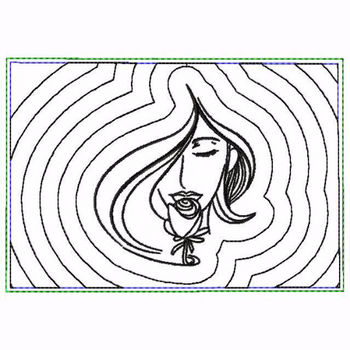 Modern Ladies 01A Small Money Purse - In The Hoop Machine Embroidery Design Modern Ladies 01A Small Money Purse - In The Hoop Machine Embroidery Design