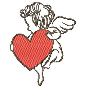 Cupid Collection #05 - Machine Embroidery Design Cupid Collection #05 - Machine Embroidery Design