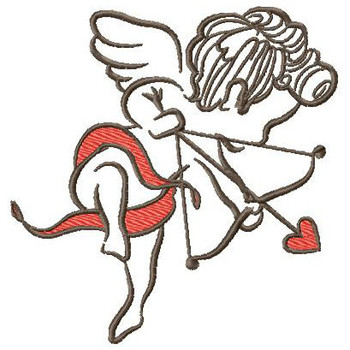 Cupid Collection #06 - Machine Embroidery Design Cupid Collection #06 - Machine Embroidery Design
