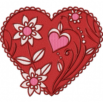 Valentines Hearts Collection #02 Machine Embroidery Design Valentines Hearts Collection #02 Machine Embroidery Design