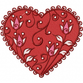 Valentines Hearts Collection #03 Machine Embroidery Design Valentines Hearts Collection #03 Machine Embroidery Design