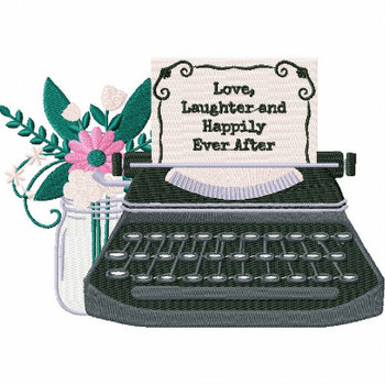 Love, Laughter and Happily Ever After - Vintage Wedding Collection #06 Machine Embroidery Design Love, Laughter and Happily Ever After - Vintage Wedding Collection #06 Machine Embroidery Design