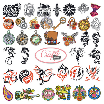4x4 Hoop Fashion Special - 121 Fashion & Trends Machine Embroidery Designs! 4x4 Hoop Fashion Special - 121 Fashion & Trends Machine Embroidery Designs!
