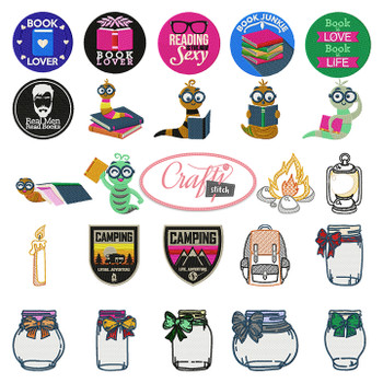 4x4 Hoop Hobbies Special - 69 Hobbies Machine Embroidery Designs! 4x4 Hoop Hobbies Special - 69 Hobbies Machine Embroidery Designs!