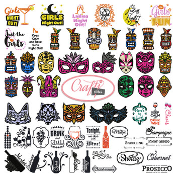 4x4 Hoop Party Special - 69 Party & Birthday Machine Embroidery Designs! 4x4 Hoop Party Special - 69 Party & Birthday Machine Embroidery Designs!