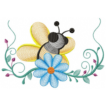 Bees And Flowers 01 Bees And Flowers 01