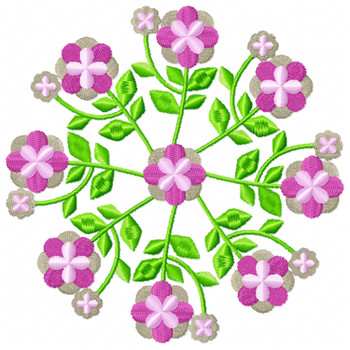 Circle Of Flowers 04 Version 2 Circle Of Flowers 04 Version 2