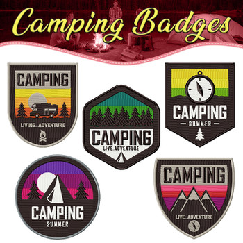 Camping Badges Full Collection Camping Badges Full Collection