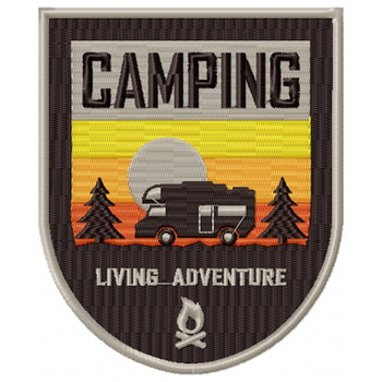 Camping Badges 01 Camping Badges 01
