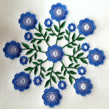 Viola - Circle of Flowers Collection #02 Machine Embroidery Design Viola - Circle of Flowers Collection #02 Machine Embroidery Design